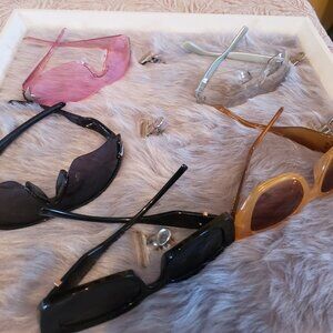 Sunglasses Lot Women or Mens all pre-owned . Oakley, Tory Birch, Pink Star, etc
